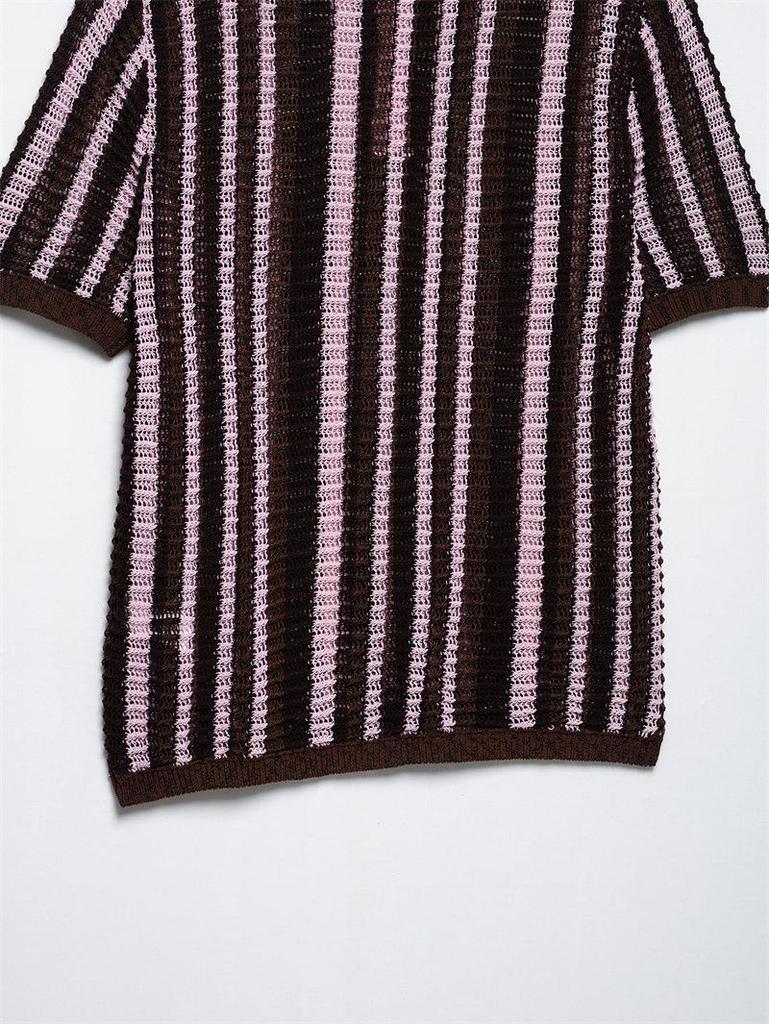 TAOP&ZA Women's Spring/Summer Knit Top & Casual Shorts