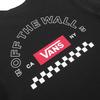 Vans AP Redbox Checker T Shirts Men's Crew Neck Moderate Straight Fit VN0A48ATBLK