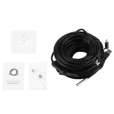 1pc 20Meter 5.5mm USB Endoscope with 720P Water Proof Camera for Pipe Car Inspection