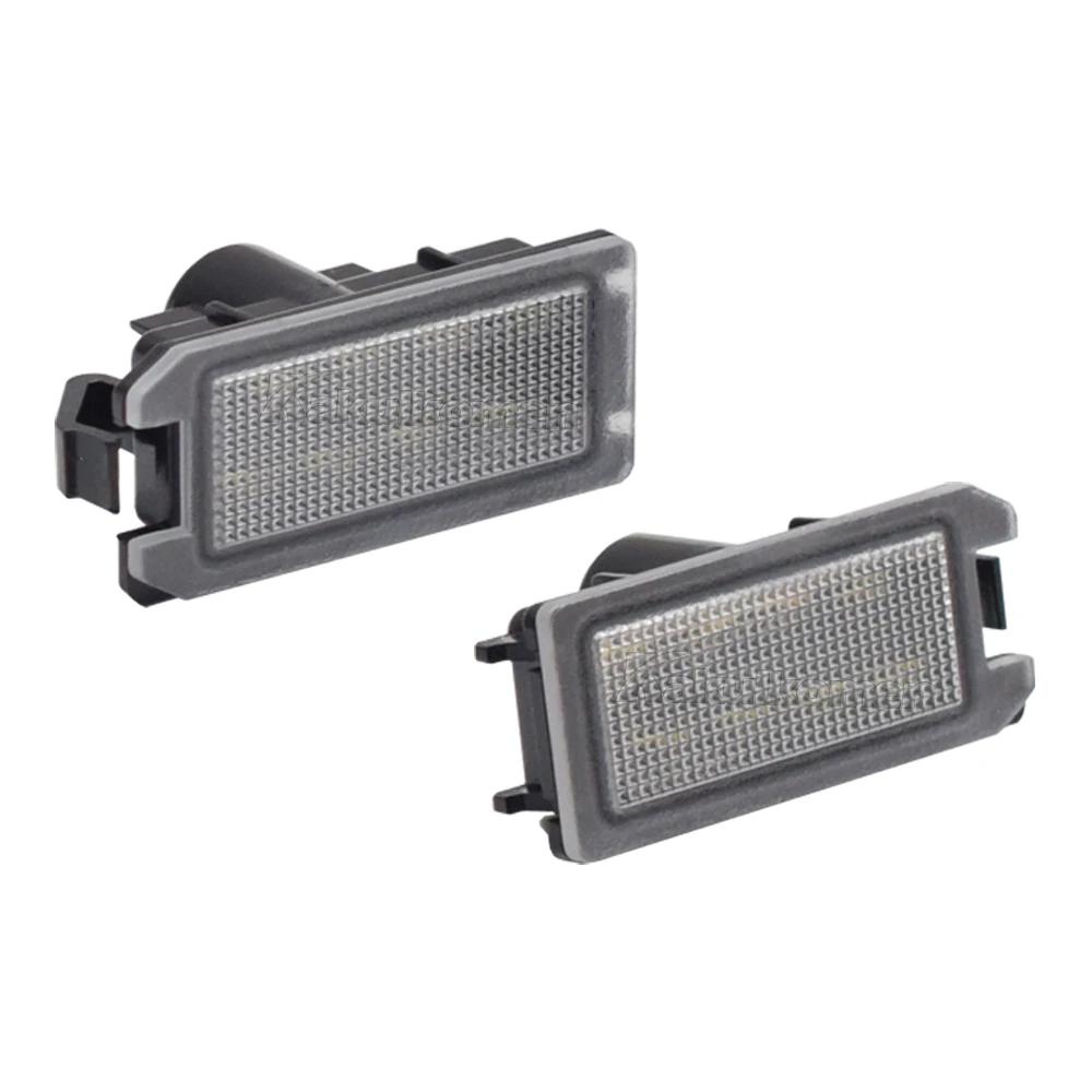 

Пара светодиодных фонарей подсветки номерного знака для Jeep Grand Cherokee Compass Patriot Fiat 500 Dodge Viper Maserati Levante