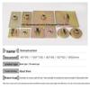 Mortar and Tile Adhesion Test Block with Threaded Fixture (CN version)