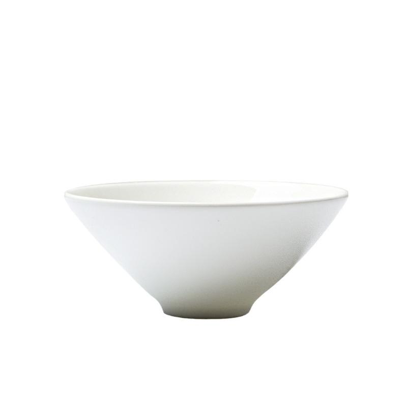 

Pure white bone china teacup, hat cup, master cup, ceramic tea cup, kung fu tea set teacup, white porcelain single cup 200ml білий