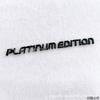 PLATINUM EDITION Rear Emblem Fit Sequoia Tundra 4Runner Modified Car Badge Sticker