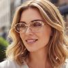 Trendy Elegant Sunglasses Crystal Embellished Metal Frame Polarized Lens Lightweight Design For Birthday Girl