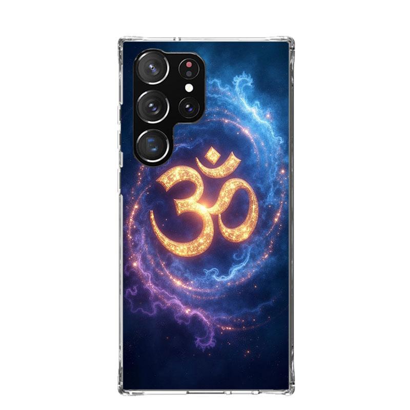 Mandala Chakra Insist Yoga Phone Case For Samsung Galaxy S26 S25 Edge S24 S23 FE S22 Ultra S21 Plus S20 + Fundas Cover Coque Gal