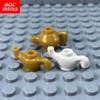 MOC Blocks Teapot Utensil Cup Chinese KUNG FU Tea Genie Lamp 98383 Learning Construction bricks Action figure Toy kid gift idea