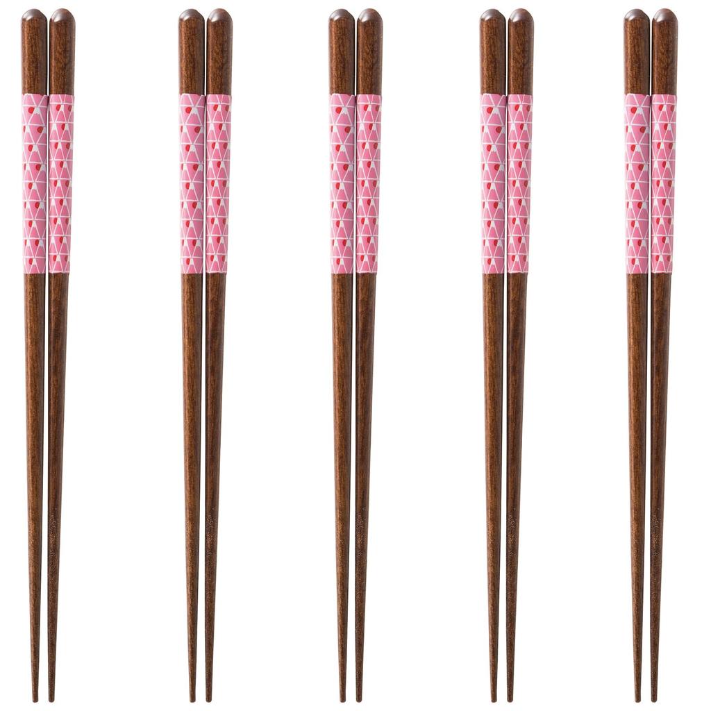 Happy Set of Dishwasher Made In PID8080 J-kitchens Chopsticks, 5, Material Wood, Safe, Japan,