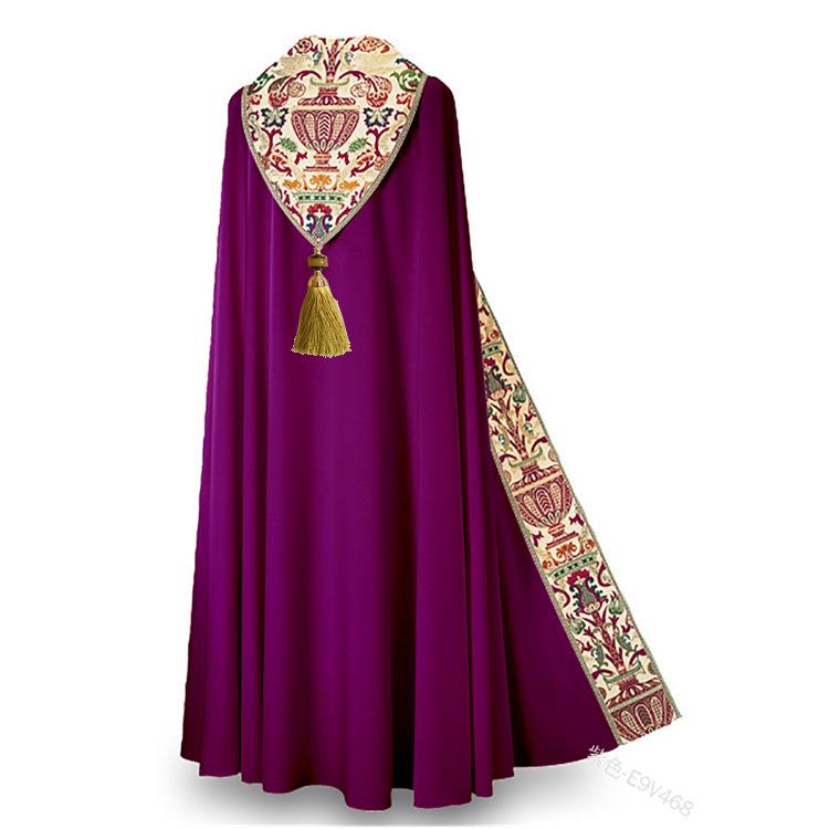 European Style Tassel Cloak Costume for Stage Performance