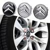Coprimozzo Ruota Auto Emblema Centrale Tappo Sostitutivo Accessori Per C4 C3 C5 C5X e-C4 X e-C3 C-Crosser C-Elysee C1 Berlingo C6