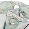 2 Pcs Green Leaves Print Curtains  Suitable for Bedroom  Living Room Kitchen Decoration  Home Decoration  Window Decoration
