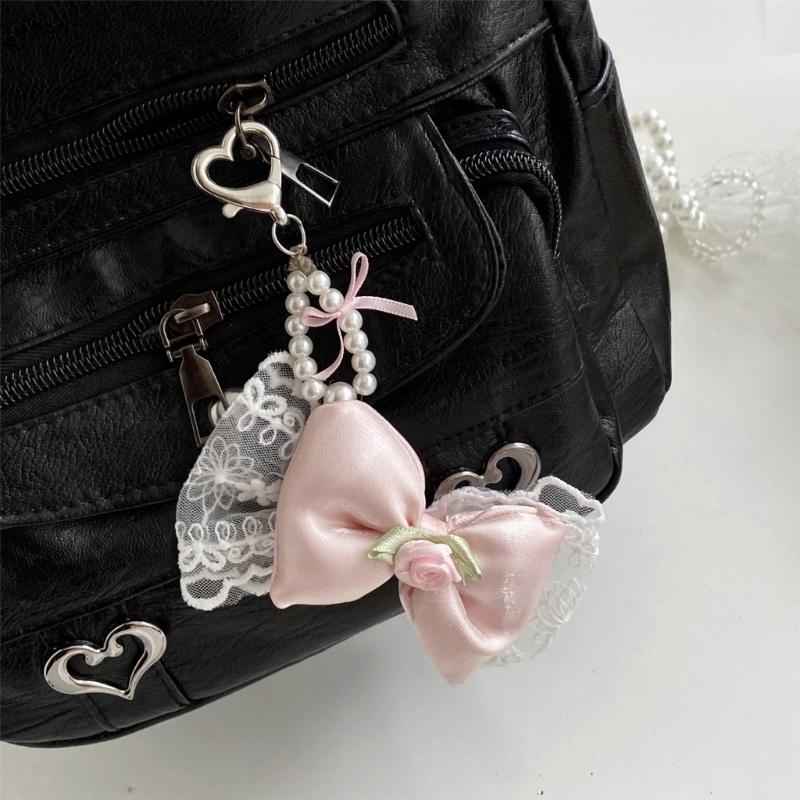 Multipurpose Sweet Fabric Bowknot Room Decoration for Trendy Women and Students Seek Elegant Charm Daily Casual Use