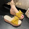 Sandals Women Heels Sandals with Wedges Shoes for Women Platform Sandals Summer Slippers Sandalias Mujer Elegant Summer Shoes
