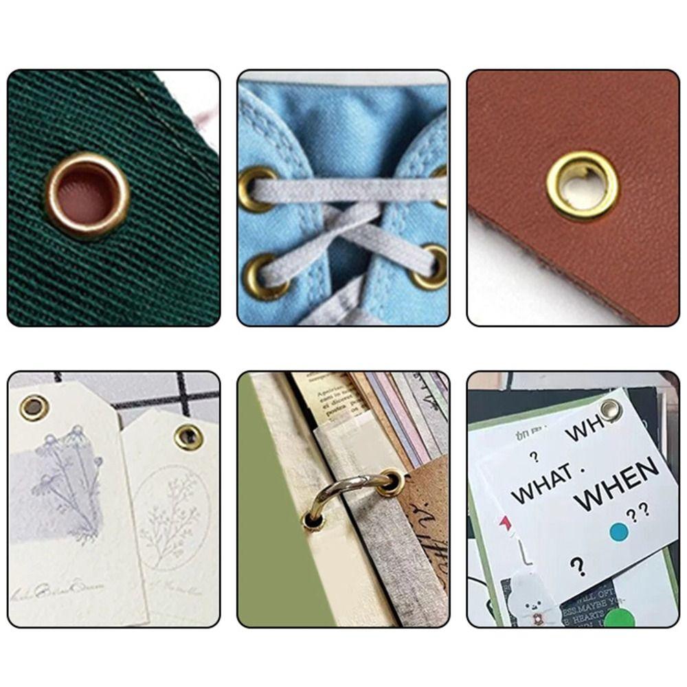 Heavy-Duty Punching Grommet Eyelet Pliers Kit Metal Hole Punch Pliers Set Rivet Buttons