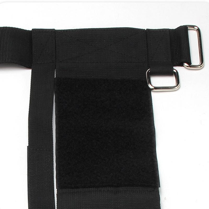 Dumbbell Foot Attachment Dumbbell Ankle Strap Adjustable Dumbbell Attachment Strap Dumbbell Foot Strap for Fitness