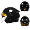 AD 3C Certified Electric Motorcycle Half Helmet for Men & Women - Summer, Breathable, and Safe