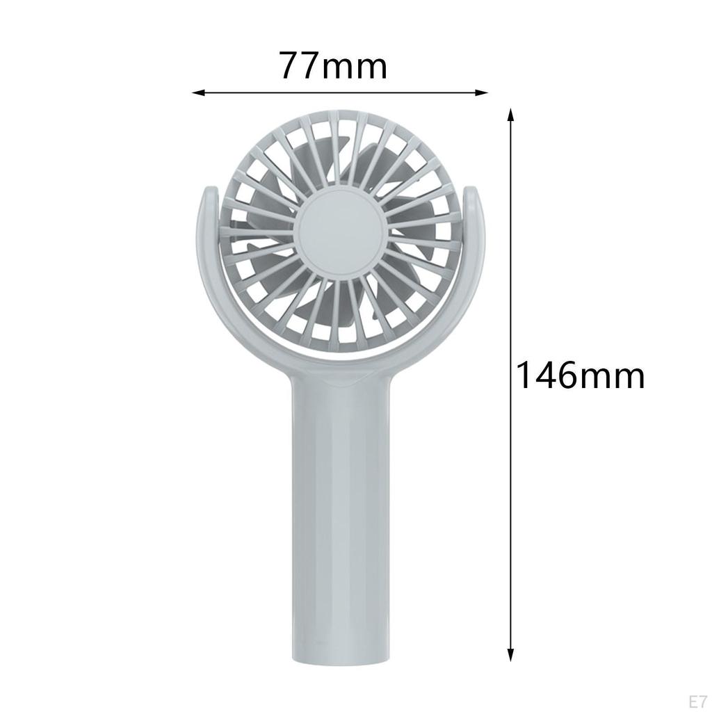 Compact Handheld Fan Rechargeable Portable Cooling Device for Home And Travel