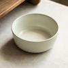 Simple Ceramic Bowl Salad Bowl Home Restaurant Hotel Commercial Tableware Bowl Home Round Vegetable Bowl Instant Noodle Bowl
