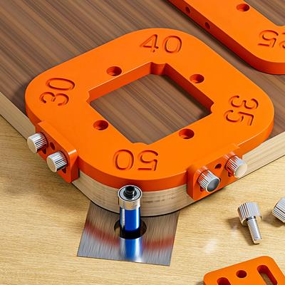 Woodworking Router Corner Radius Templates Jig R10-R25/R30-R50 Arc Angle Corner Template Router Arcs Angle Positioning Template