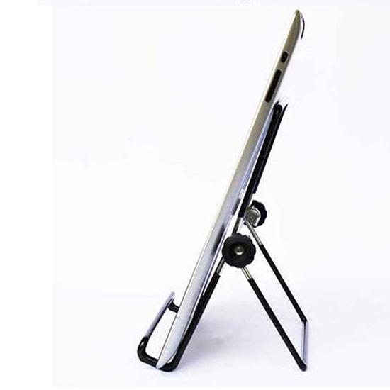 Supporto universale pieghevole portatile regolabile in metallo per telefono Tablet PC