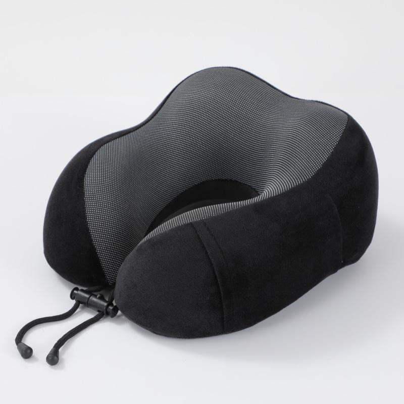 Hump-Shaped Memory Foam U-Shaped Neck Pillow for Office, Travel, and Business Trips