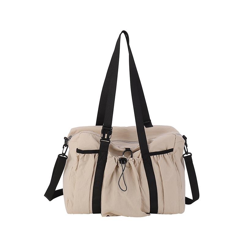 Dry and Wet Sports and Leisure Fitness Bag Yoga Bag Short-distance Simple Contrasting Color Handheld Travel Bag