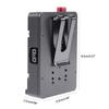 Pocket Sized  for  V-Lock V-Mount Battery Power Supply Plate Adapter with -tap Clamp for  -F Series Battery