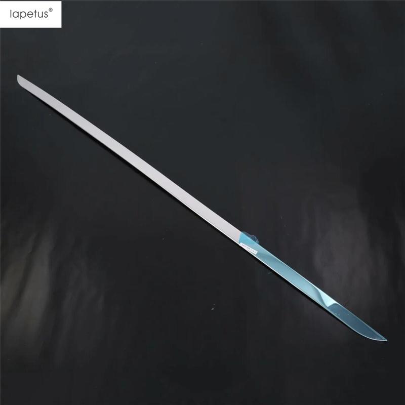 Hintere Heckklappe Unterer Griffleisten Dekorationsabdeckung Zierleiste Für Volkswagen T-Roc T Roc 2018 - 2024 Edelstahl Zubehör