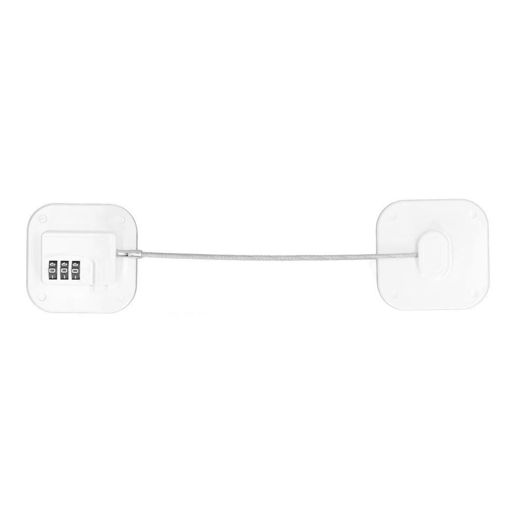 Fridge Lock Hole Multifunctional Refrigerator Lock Combination Child Lock for Window Cabinet