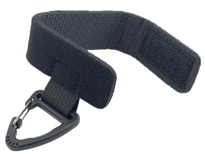 Backpack Accessory Belt Carabiner Shoulder Strap Attachment Black Convenient Holder for Hanging and Small Ideal for Outdoor and Type, Umbrellas,
