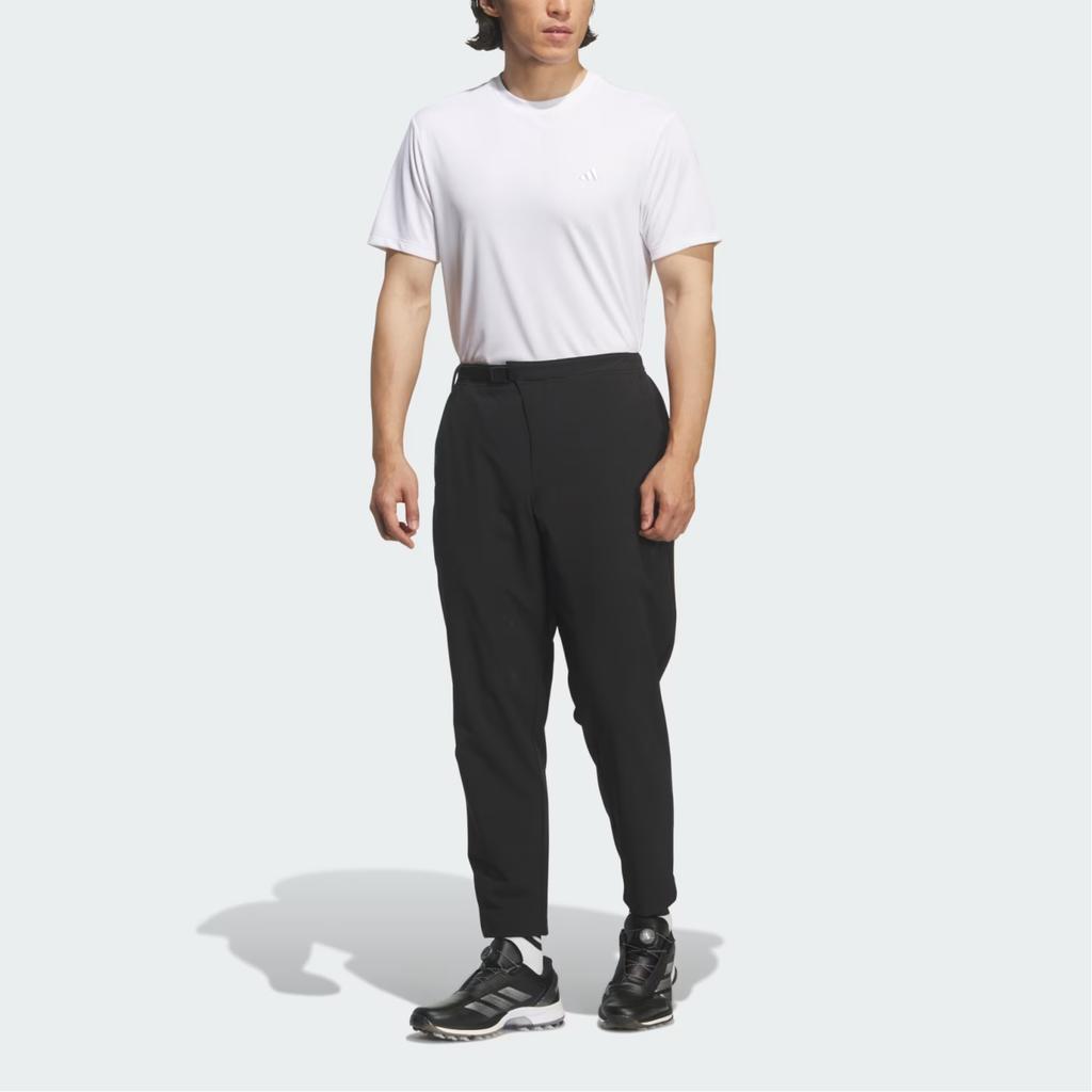 Adidas Performance Moisture-Wicking Crew Neck Short Sleeve Golf Shirt Men tops KD7250
