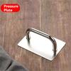 1pc Stainless Steel Ass Hide Glue Cake Flattening Tool Nougat Pressing Plate Snowflake Crisp Pressing Plate Compacting Tool Qual