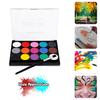 Face Paint Kit Professional Water Based Body Paint 15 Colors Washable Non-Toxic Paints 2