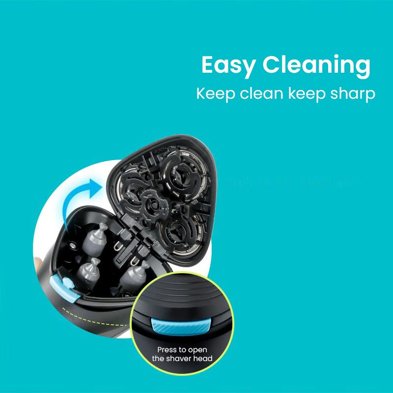 Электробритва Philips 1000 Series S1115 чёрный — фото 8