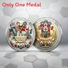Global Football Cup Collectors Medal With 3d Relief Alloy For Sports Fans