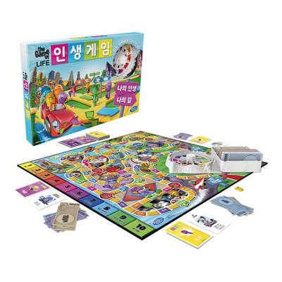 Hasbro Board Game Game of Life Korean Version, Popular Korean Game