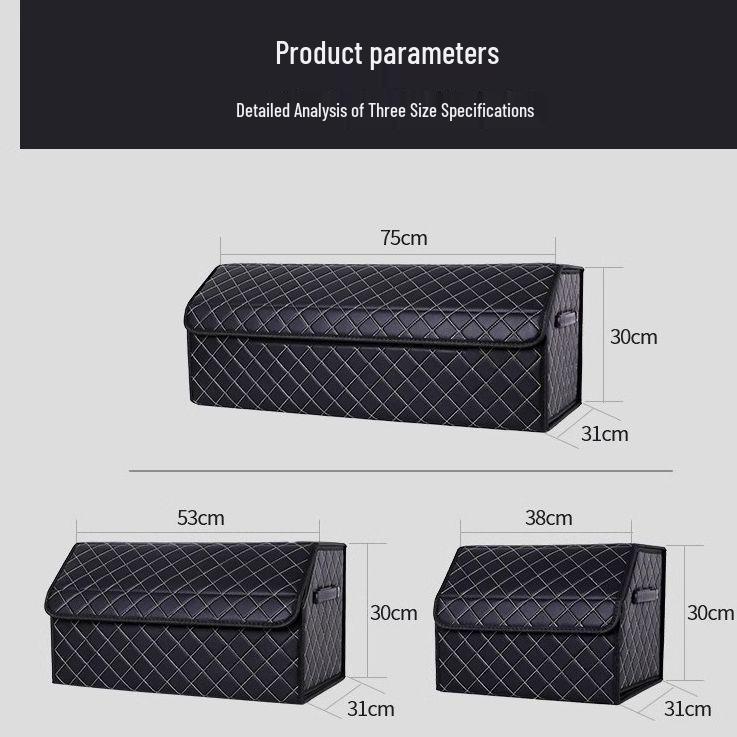 Multifunctional Car Trunk Storage Organizer Set.