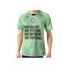 Nike Breathable Casual Sports Soccer Short Sleeve T-Shirt Men Tops Green AQ0663-376