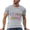 KINDNESS MATTERS - Text Art by Kathleen Tennant T-Shirt T-shirt short black t shirt clothing