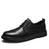 Fashion New Trend Mens Casual Leather Shoes Hot Sale Male Oxford Shoes Classic Business Sneakers Tenis Masculino Comfy Business Footwear