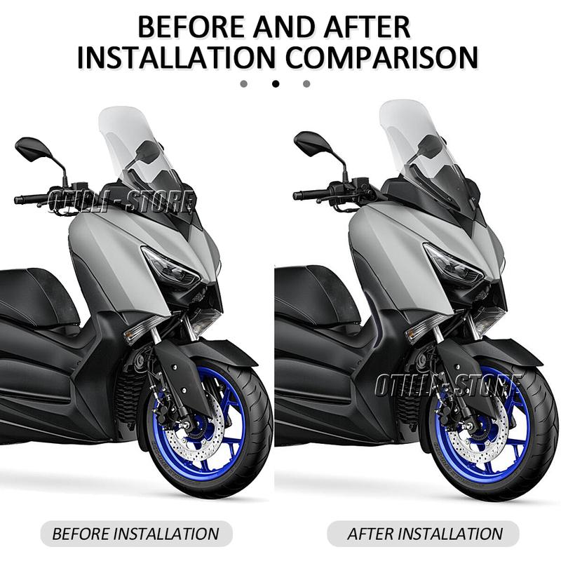 For YAMAHA XMAX125 XMAX300 XMAX 125 300 Motorcycle Side Cowl Scratch Panel Side Cover Scrape Guard Skid Plate Scratch Protection