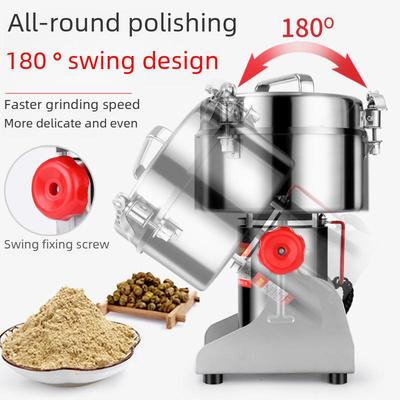 Crusher Kleine Gewürzmühle für den Haushalt - Kompakte Stahlmühle für Getreide