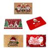 Miękka i wygodna wycieraczka Merry Christmas Gnome dla świątecznego akcentu Dekoracja świąteczna Wycieraczka pod drzwi