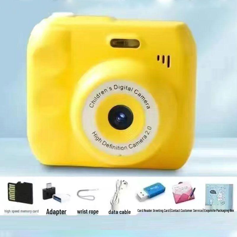 Cute HD Dual Camera for Students: Digital Polaroid Capable of Photos and Mobile Transfer