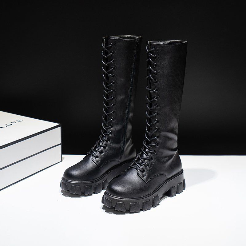 Women's Boots Non-slip and Velvet Thickened High-top Boots