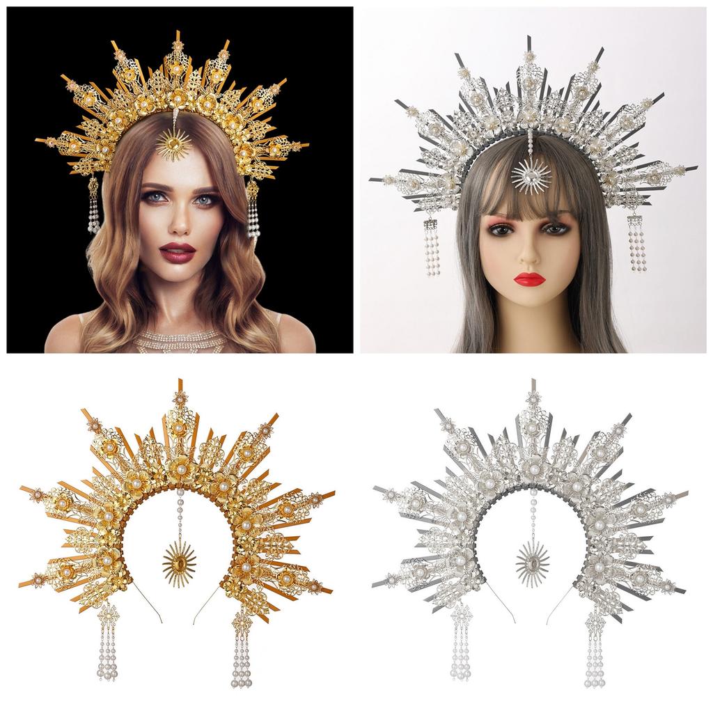 Zeițe Inspire Coroană Bandă Angelică Accesoriu de Modă pentru Petreceri Tematice și Eveniment Cosplay Purtare Casual Zilnică