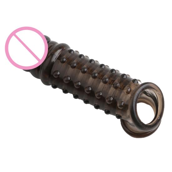 Cock Ring Elastic Lengthened Portable Penis Corrector Lock Ring for Sex