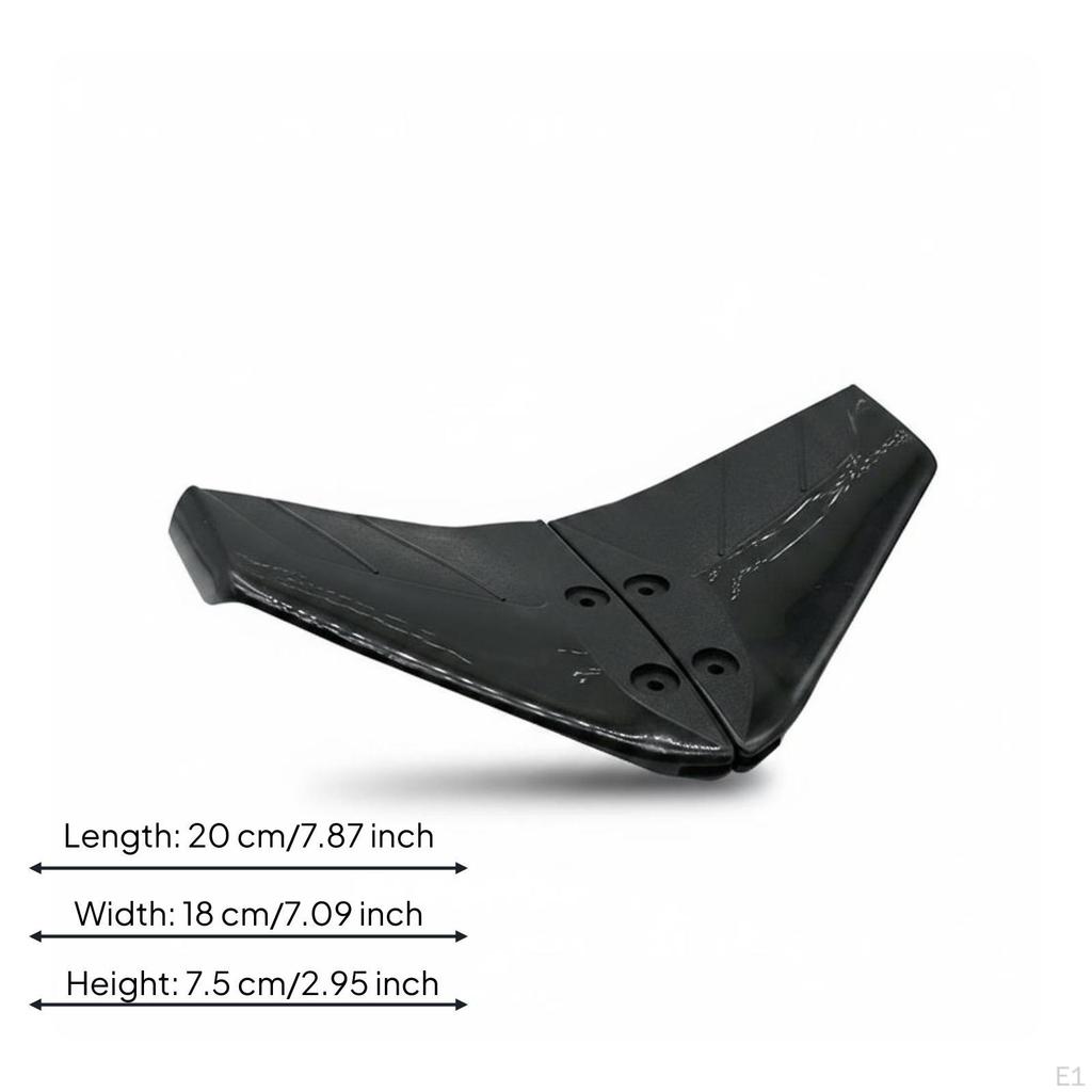 Outboard Motor Hydrofoil Prevents Bow Lift Reduces Drag Planing Wing for