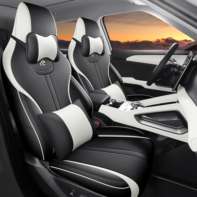 BYD Yuan UP 5-Seater Full Leather Car Seat Cushion, Year-Round Use
