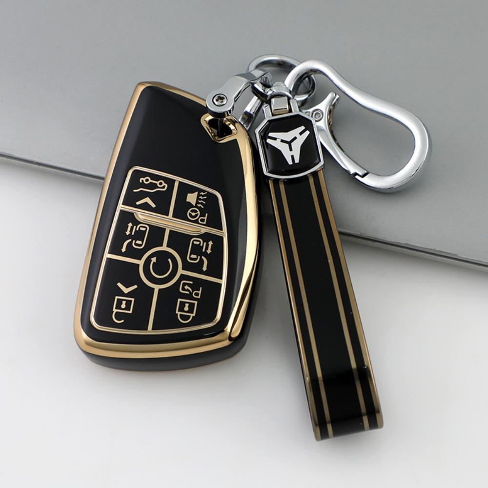 Premium 7 Button for Buick Enclave Envision Key Fob Cover Case Protector Shell
