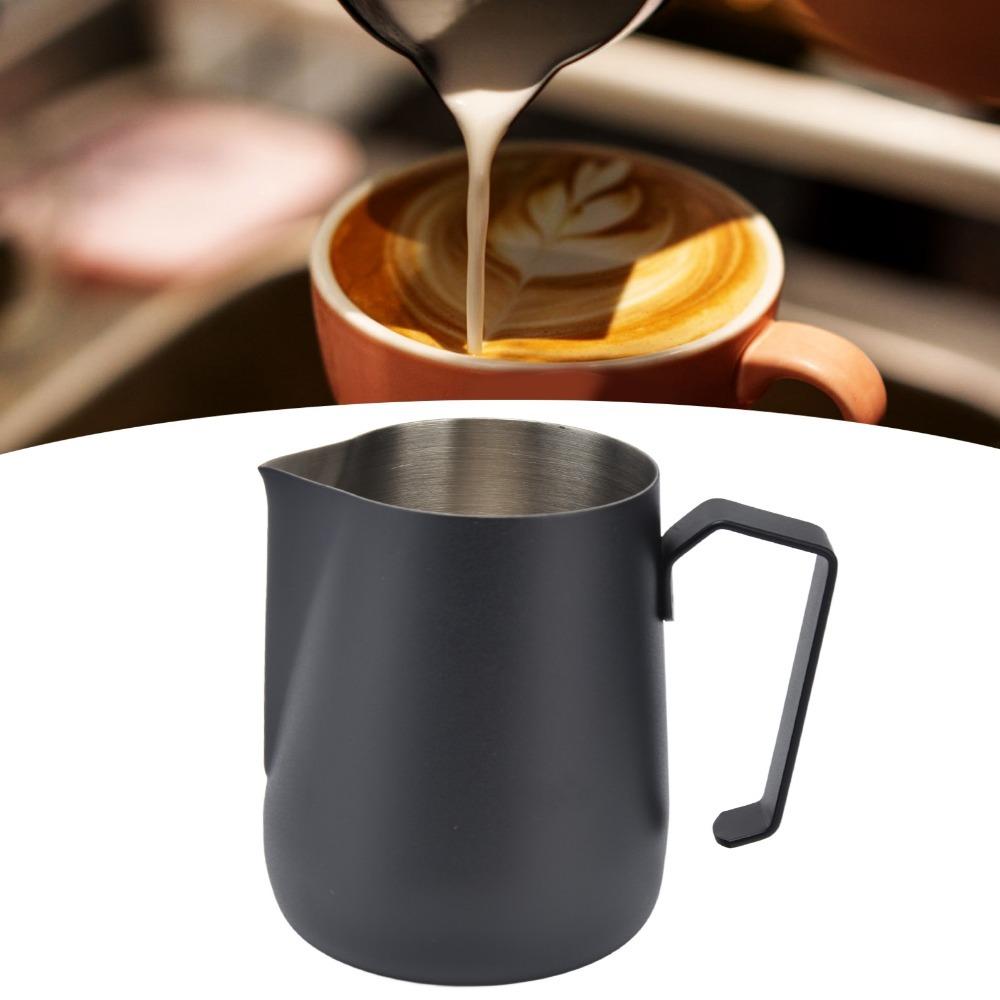 Pointed Spout Milk Frother Cup 450ml Capacity Milk Pitcher Durable Frothing Pitcher For Coffee